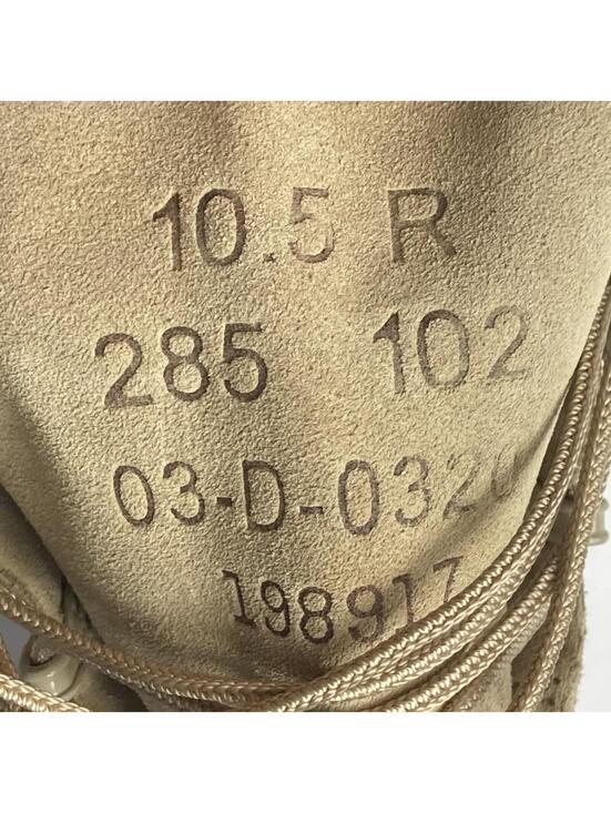 NEW Men’s 10.5R Wellco Hot Weather Desert Brown Military Vibram Combat Boots main image 6
